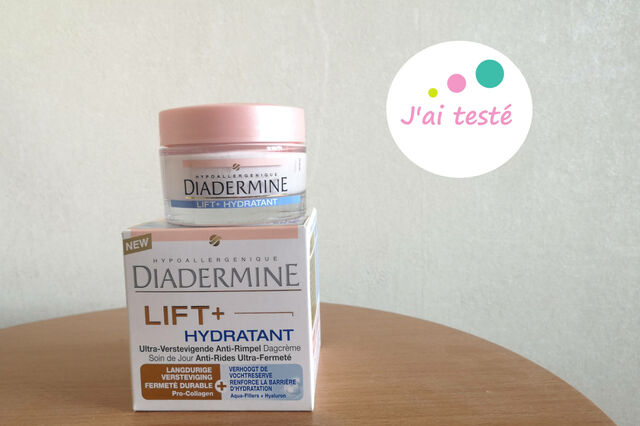 Jai testé la crème de jour Diadermine Lift + Hydratant